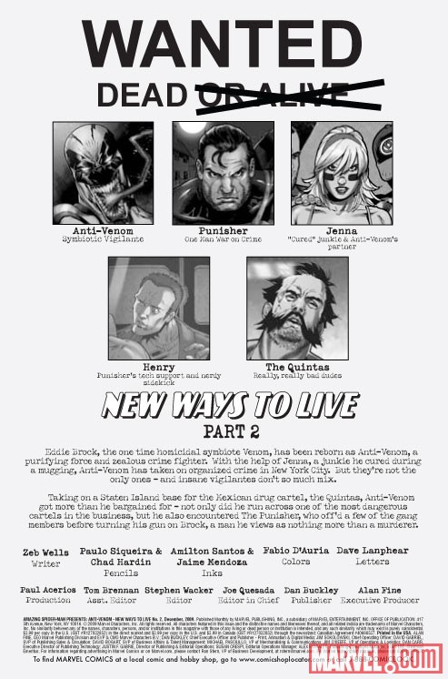 Amazing Spider-Man Presents: Anti-Venom - New Ways to Live (2009) #2