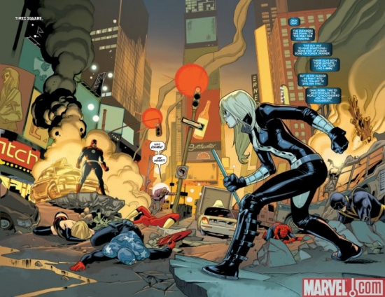 NEW AVENGERS #56, pages 1-2