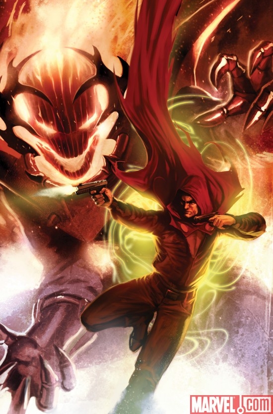 DARK REIGN: THE HOOD #3 cover by Marko Djurdjevic