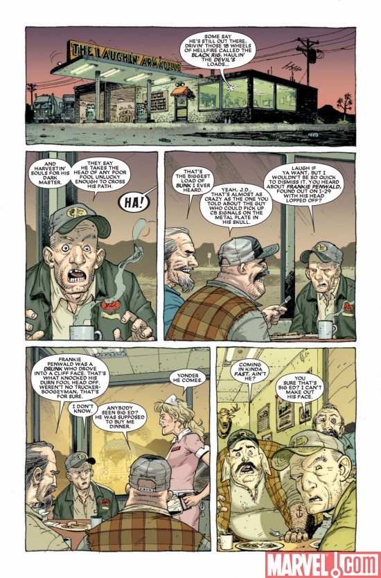 GHOST RIDER #34 preview page