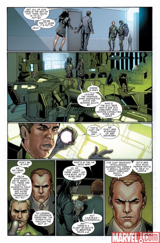 INVINCIBLE IRON MAN #12 preview page 4