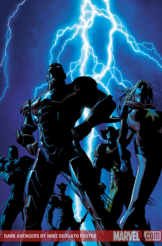 Dark Avengers by Mike Deodato Poster (2009 - Present)