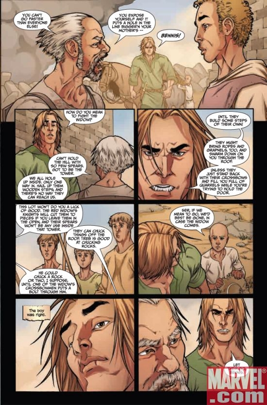 HEDGE KNIGHT II: SWORN SWORD #5, page 7