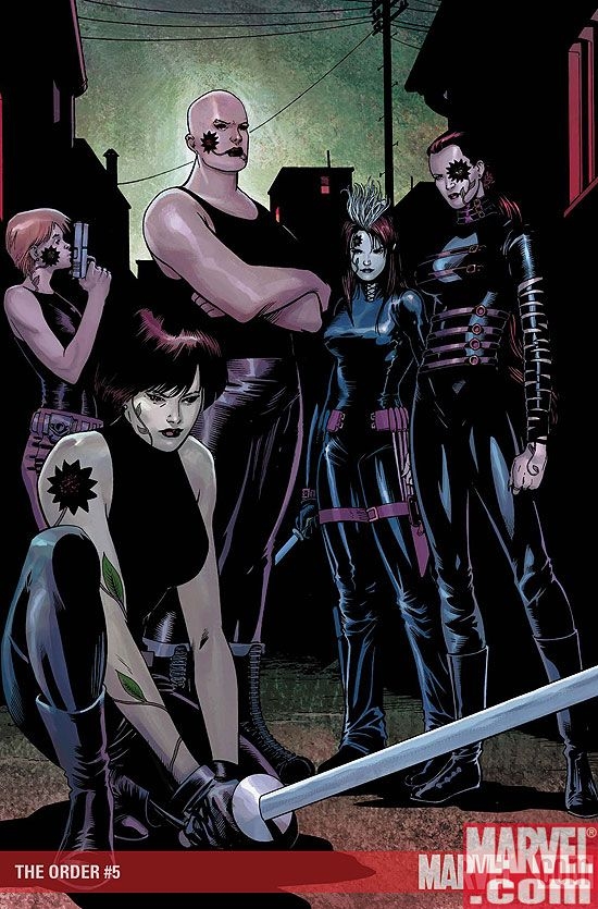THE ORDER #5 Cover by Barry Kitson