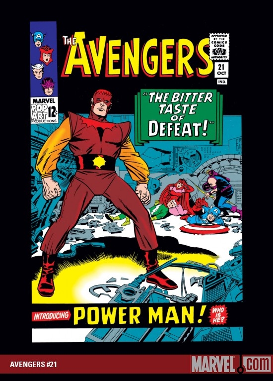 AVENGERS #21 COVER