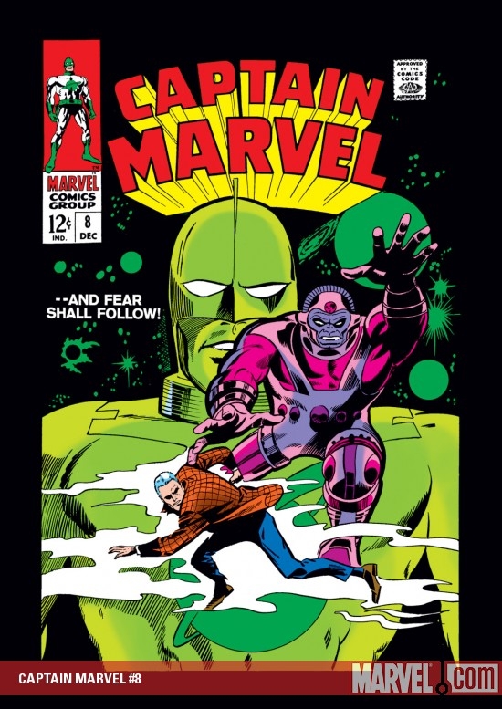 CAPTAIN MARVEL #8 COVER