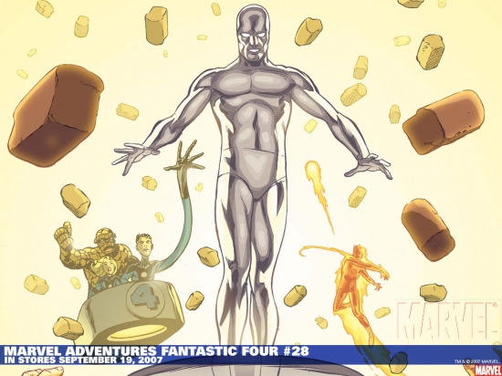 Marvel Adventures Fantastic Four (2005) #28 Wallpaper