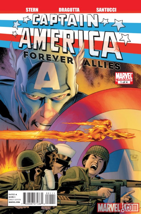 CAPTAIN AMERICA: FOREVER ALLIES #1 cover by Lee Weeks