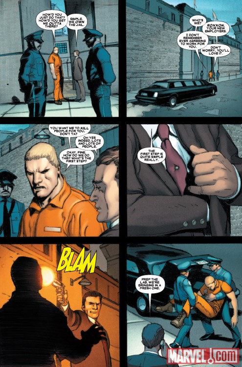 WOLVERINE WEAPON X #14 preview art by Ron Garney