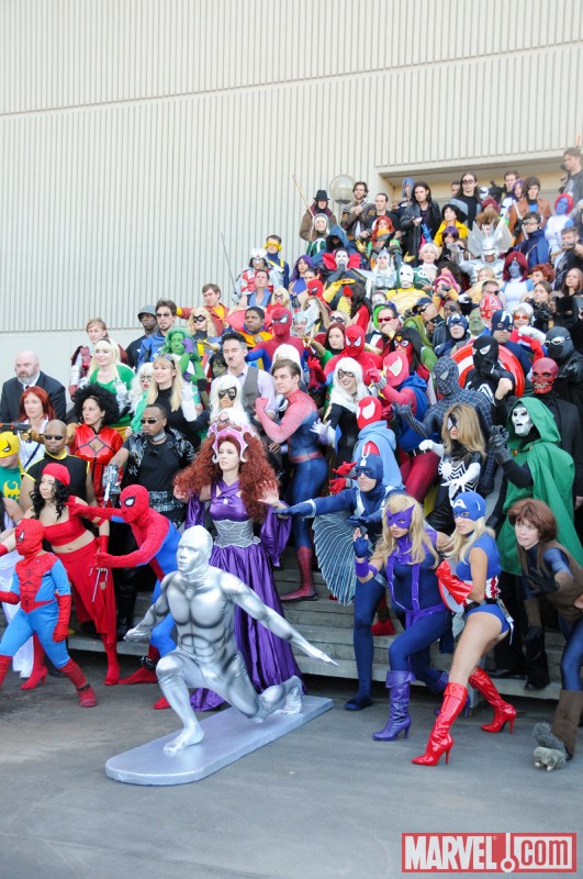 Dragon*Con 2010: Marvel Universe Photo Shoot