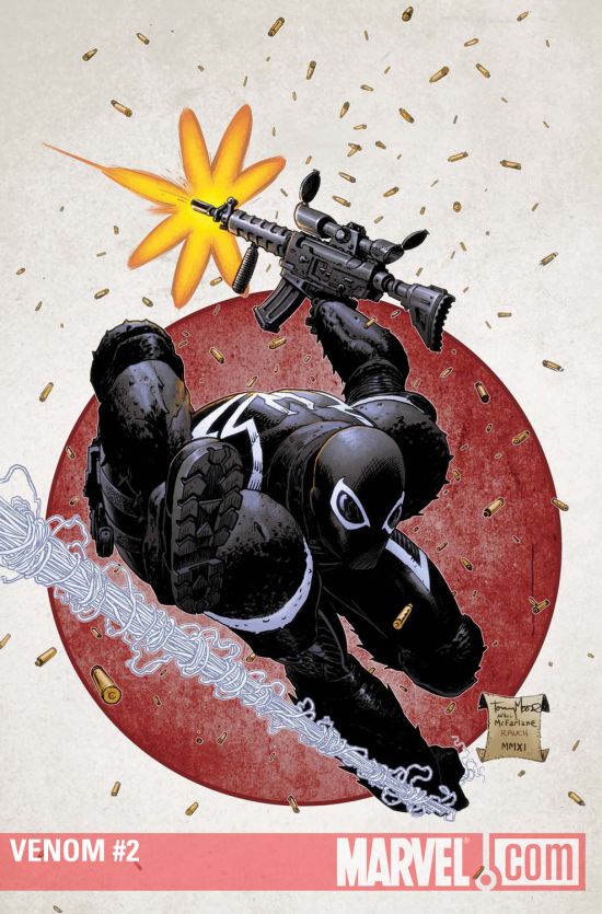 Venom (2011) #2 cover by Tony Moore