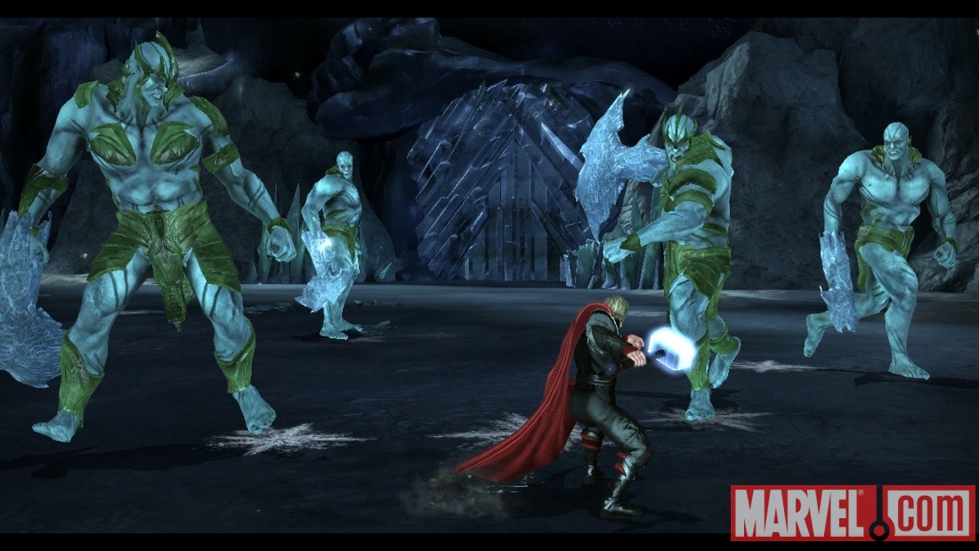 Thor: God of Thunder screenshot - Thor vs. Frost Giants
