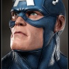 Captain America Life-Size Bust from Sideshow Collectables 