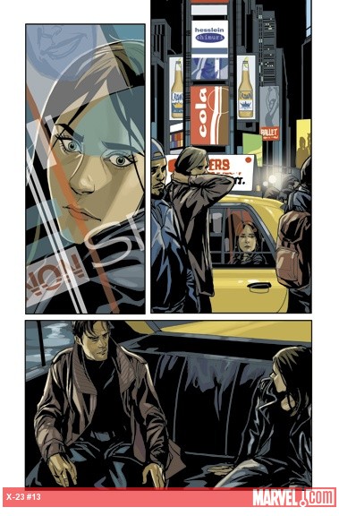 X-23 #13 preview art by Phil Noto