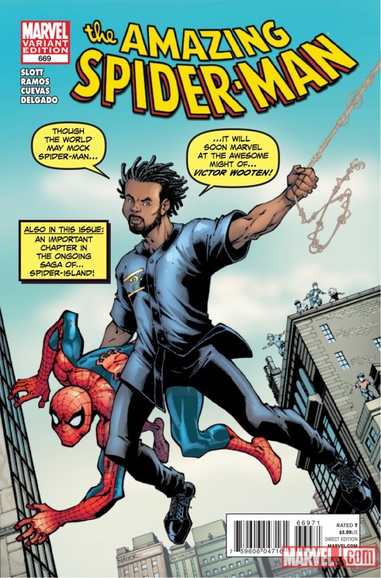 Amazing Spider-Man #669 Amazing Fantasy Comics variant cover by Todd Nauck