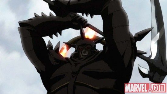 Screenshot from Wolverine episode 10