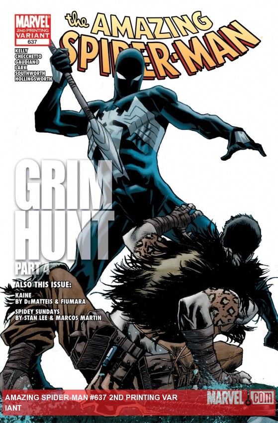 Amazing Spider-Man (1999) #637 (2ND PRINTING VARIANT)