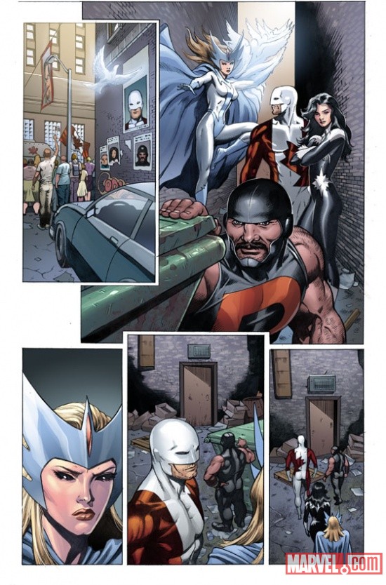 Alpha Flight #5 interior art by Dale Eaglesham