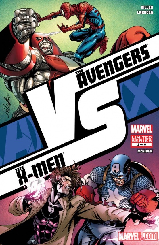 AvX: VS #2 cover by Salvador Larroca