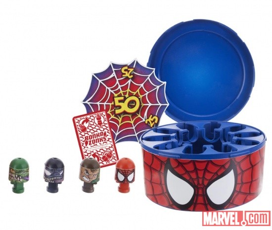 Hasbro Bonka Zonks Spider-Man face case