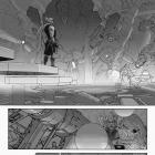Thor: God of Thunder #7 black and white preview art by Esad Ribic