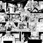 Daredevil: End of Days #7 preview inks by Klaus Janson & Bill Sienkiewicz