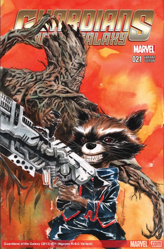 Guardians of the Galaxy (2013) #21 (Nguyen Rr&G Variant)