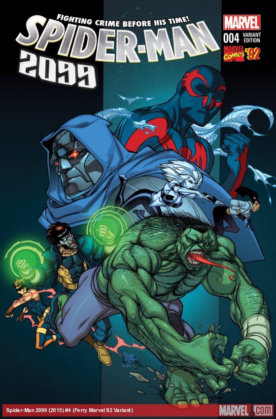 Spider-Man 2099 (2015) #4 (Ferry Marvel 92 Variant)