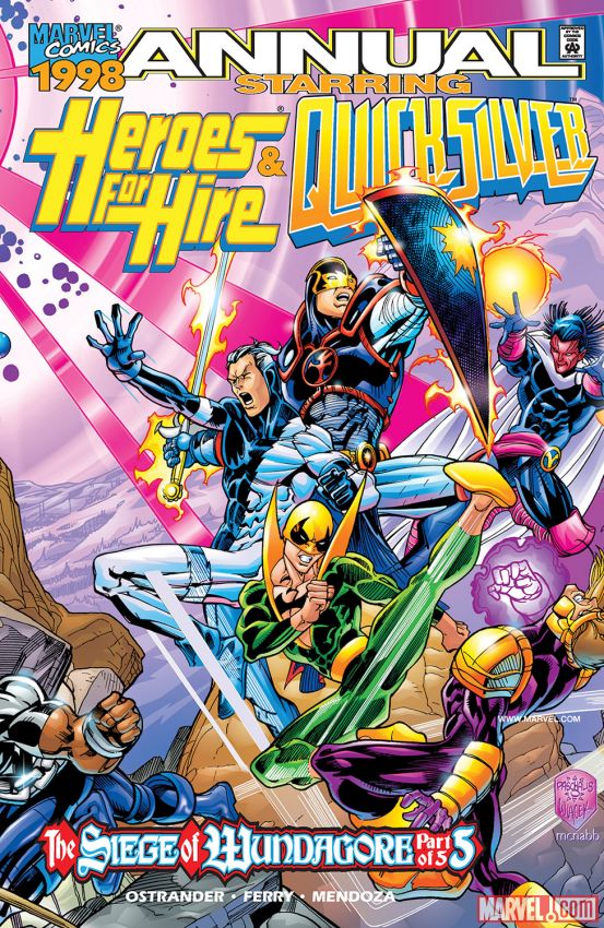 Heroes for Hire/Quicksilver Annual (1998)