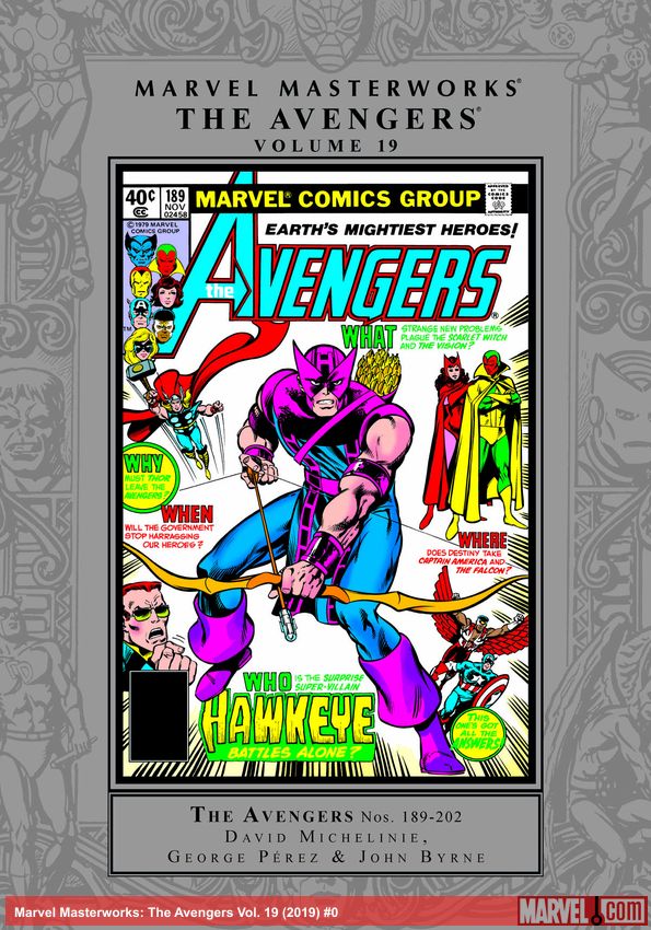 Marvel Masterworks: The Avengers Vol. 19 (Trade Paperback)