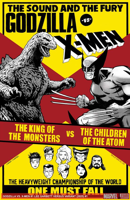GODZILLA VS. X-MEN (2025) #1 (Variant)