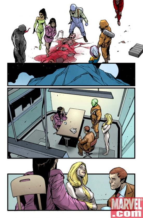 THUNDERBOLTS: INTERNATIONAL INCIDENT preview art by Ben Oliver