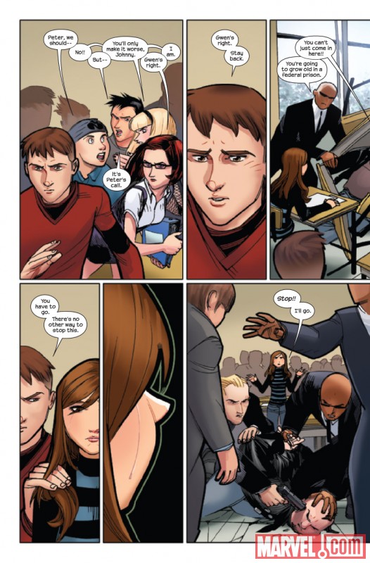 ULTIMATE COMICS SPIDER-MAN #10 preview art David Lafuente