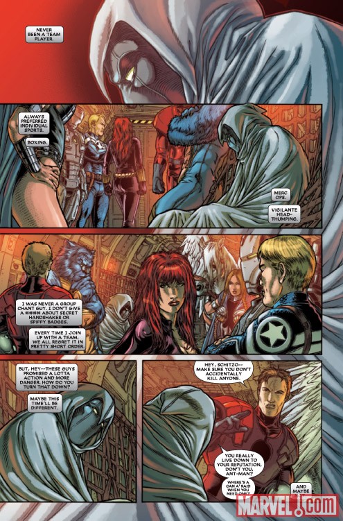 VENGEANCE OF THE MOON KNIGHT #10 preview art by Juan Jose Ryp