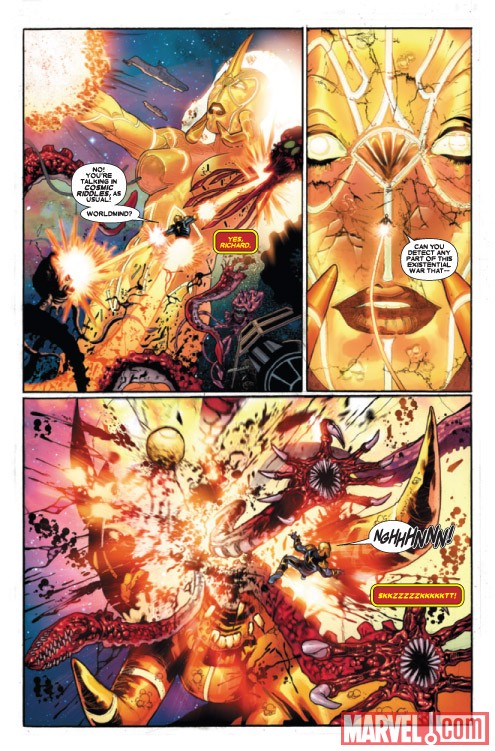 The Thanos Imperative #3 preview art by Miguel Sepulveda