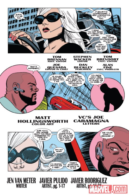 AMAZING SPIDER-MAN PRESENTS: BLACK CAT #2 preview art by Javier Pulido