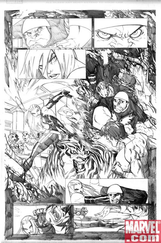 X-Men #194 page 4 by Ramos.