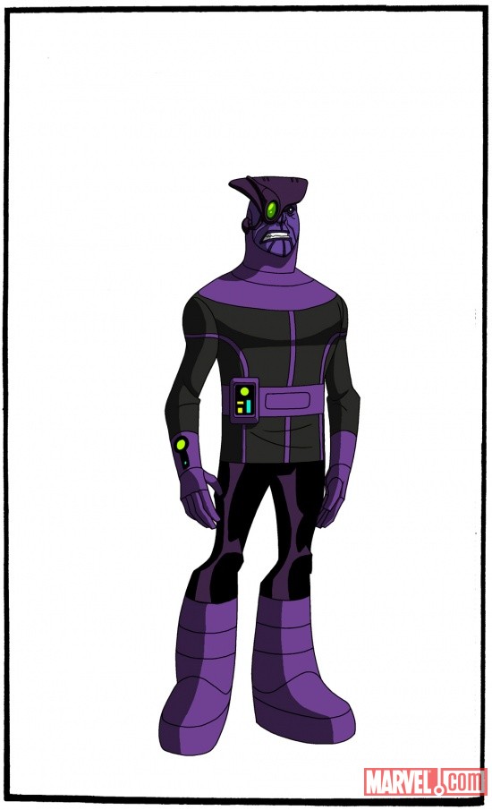 Final color art for Kang's minions from The Avengers: Earth's Mightiest Heroes