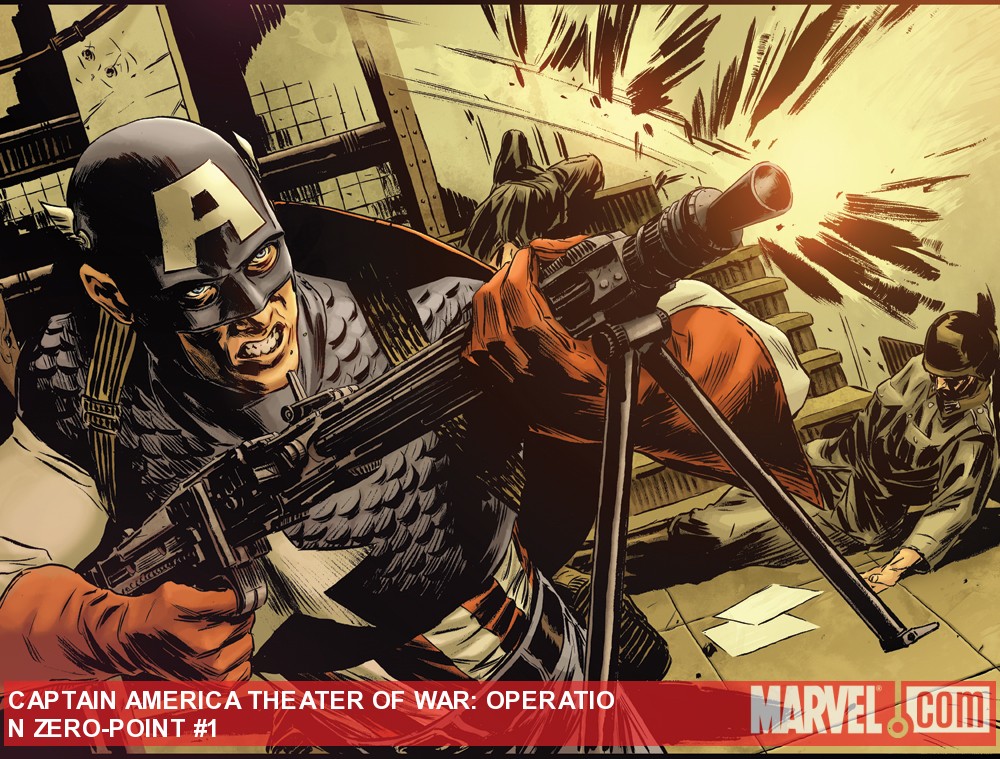 Captain America Theater of War: Zero Point art by Mitch Breitweiser