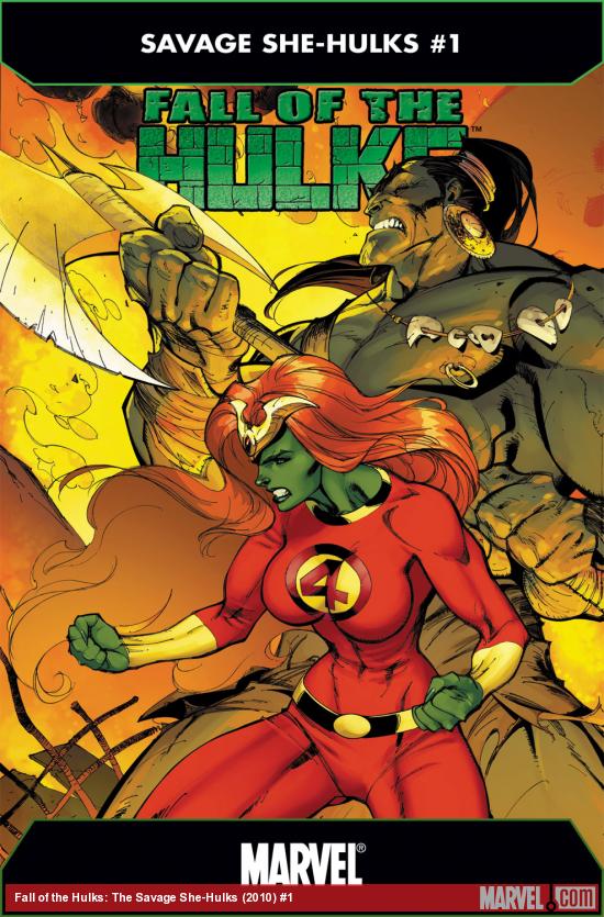Fall of the Hulks: The Savage She-Hulks (2010) #1