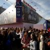 Fans at the Moscow premiere of Marvel's The Avengers