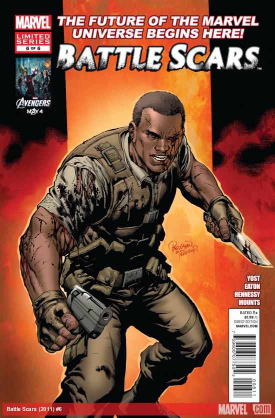 Battle Scars #6 cover by Carlo Pagulayan