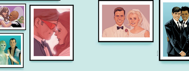 Astonishing X-Men Create Your Own Wedding Cover
