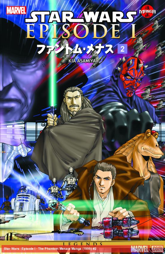 STAR WARS: EPISODE I - THE PHANTOM MENACE MANGA VOL. 1 (Digest)