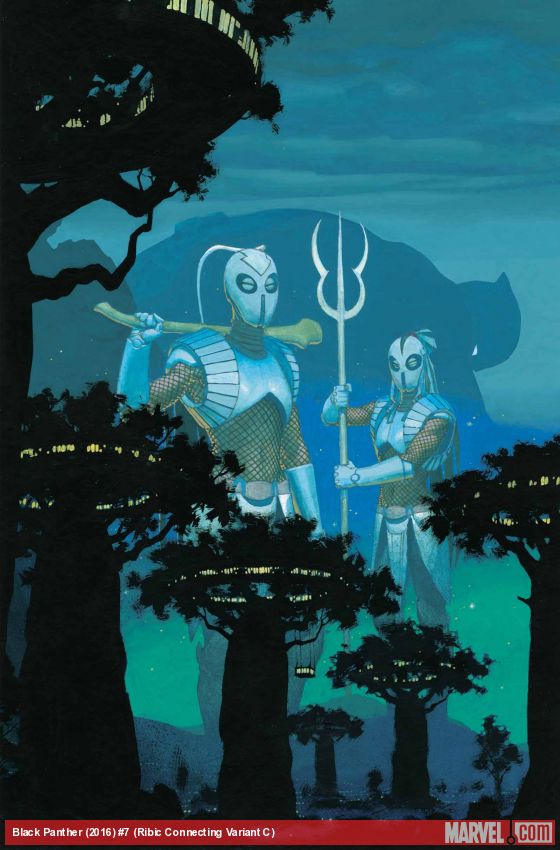 Black Panther (2016) #7 (Ribic Connecting Variant C)