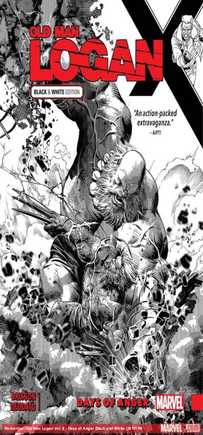 Wolverine: Old Man Logan Vol. 6 - Days of Anger Black and White (2018)