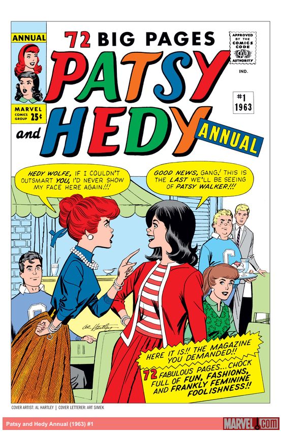 Patsy and Hedy Annual (1963)