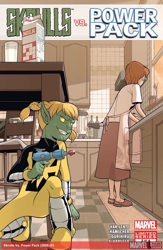 Skrulls Vs. Power Pack (2008) #3