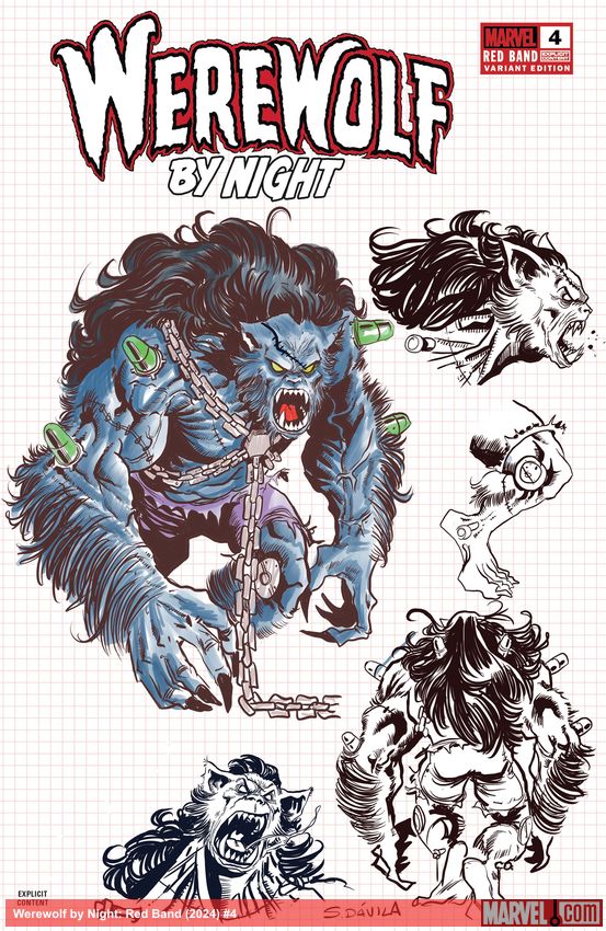 Werewolf by Night: Red Band (2024) #4 (Variant)
