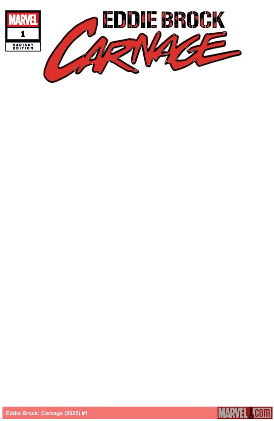 Eddie Brock: Carnage (2025) #1 (Variant)